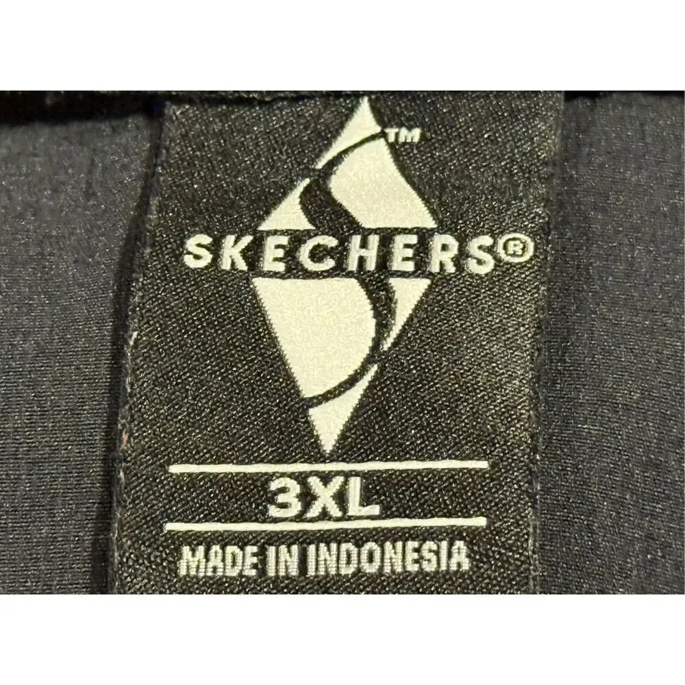 SKECHERS Sweatpants Men’s‎ Black White 3XL
